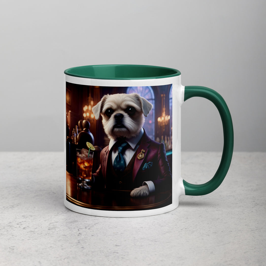 Cavapoo General- Mug with Color Inside v30