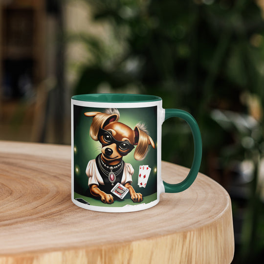 Chiweenie General- Mug with Color Inside