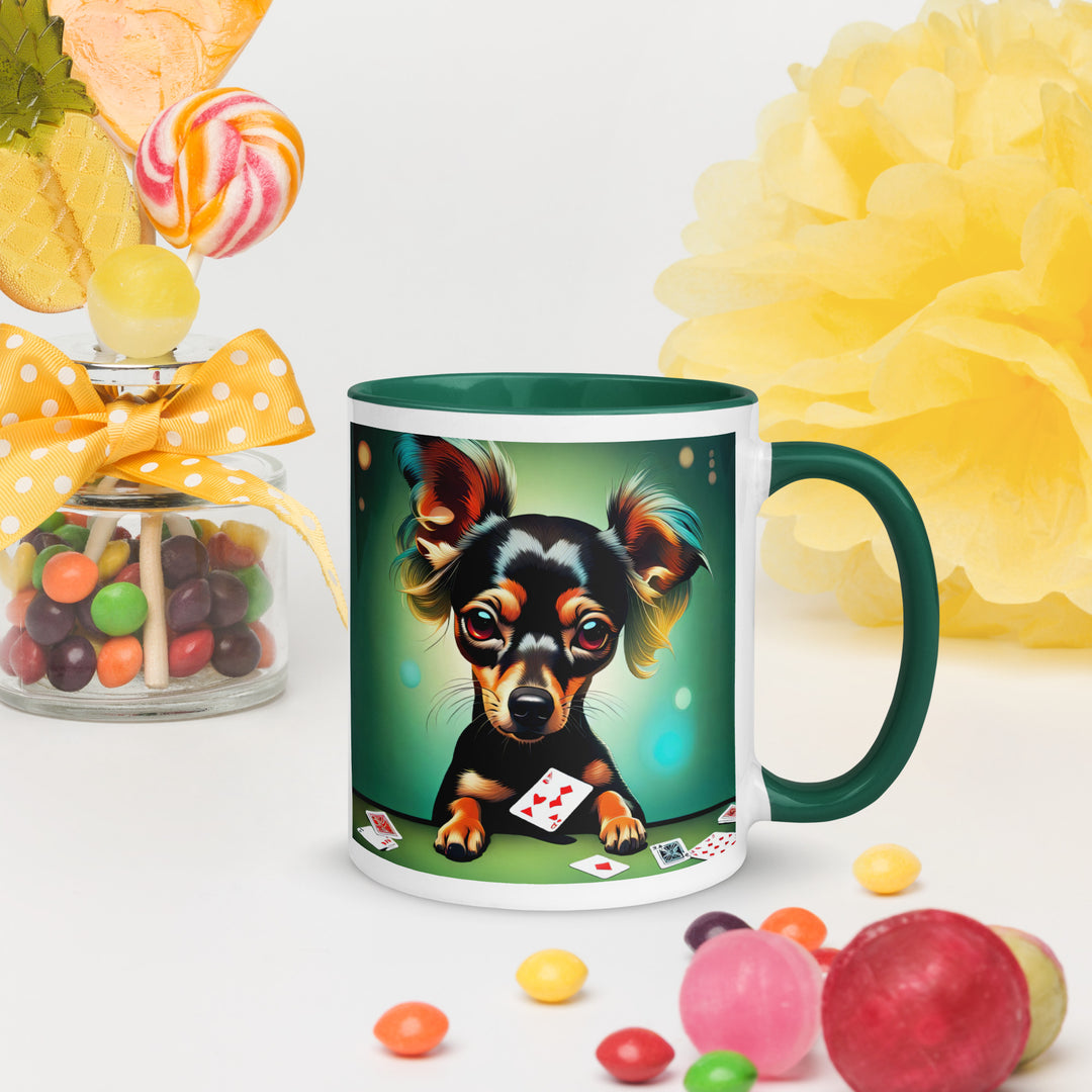 Chiweenie General- Mug with Color Inside v3