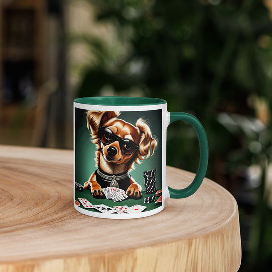 Chiweenie General- Mug with Color Inside v19