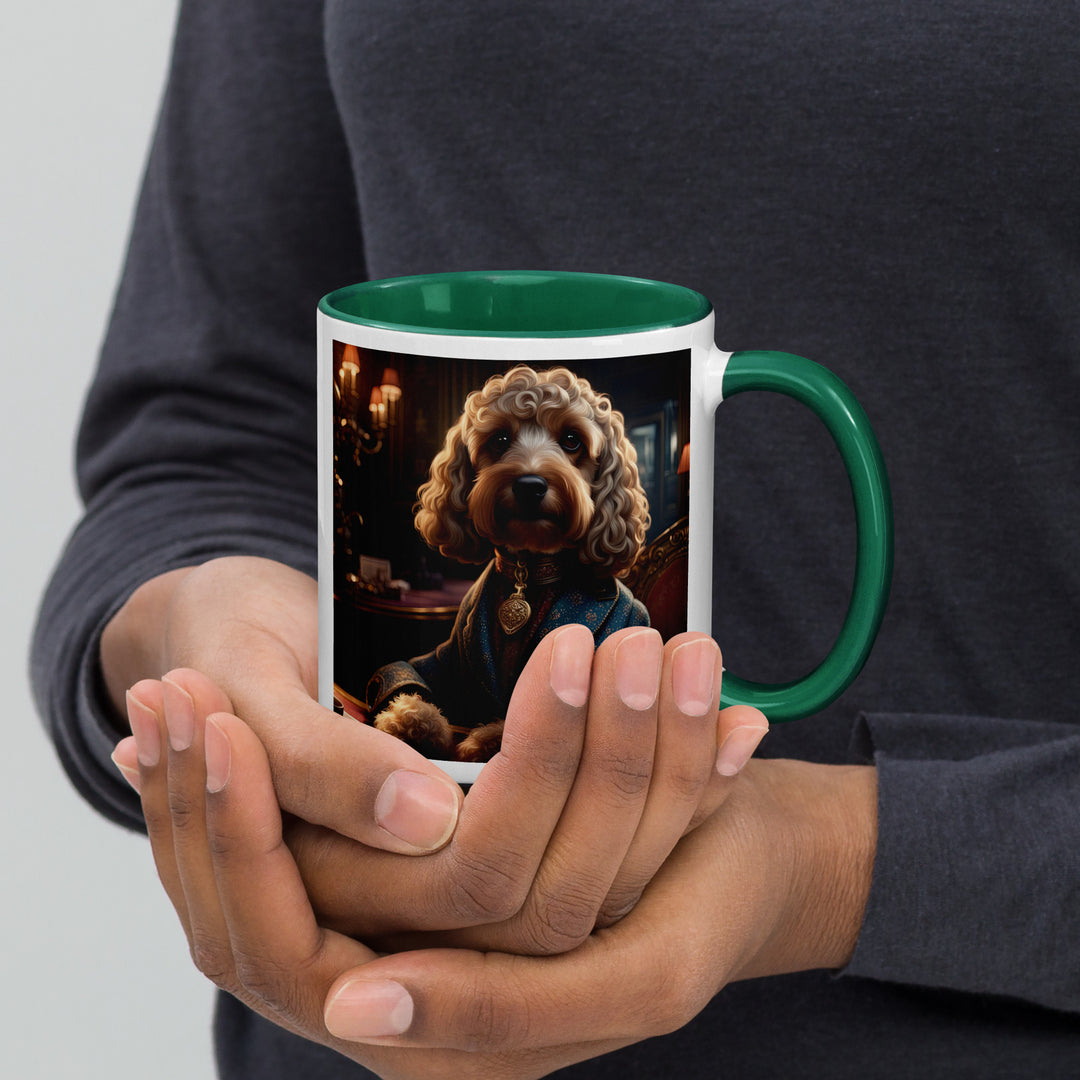 Cockapoo General- Mug with Color Inside v4