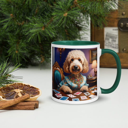 Goldendoodle- Mug with Color Inside v3