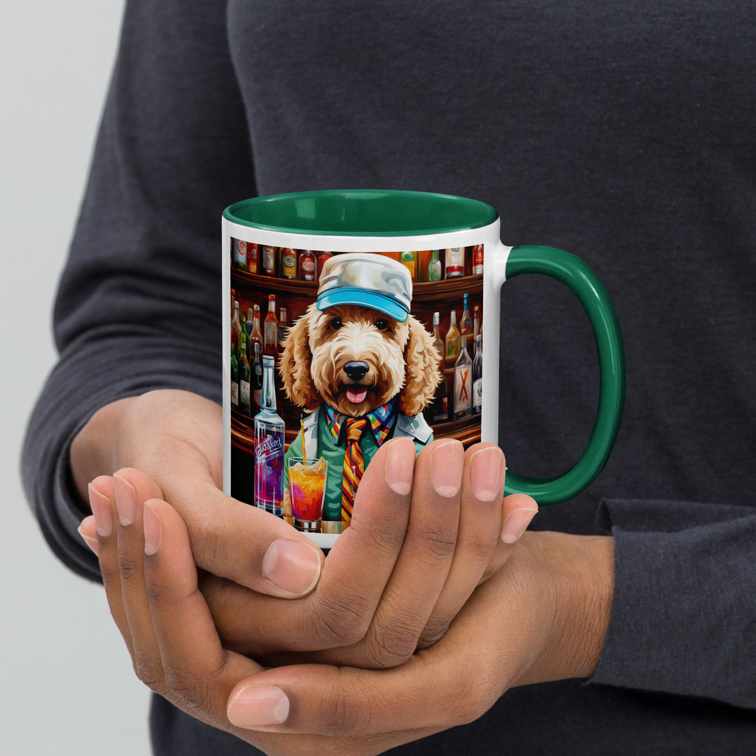 Goldendoodle- Mug with Color Inside v8