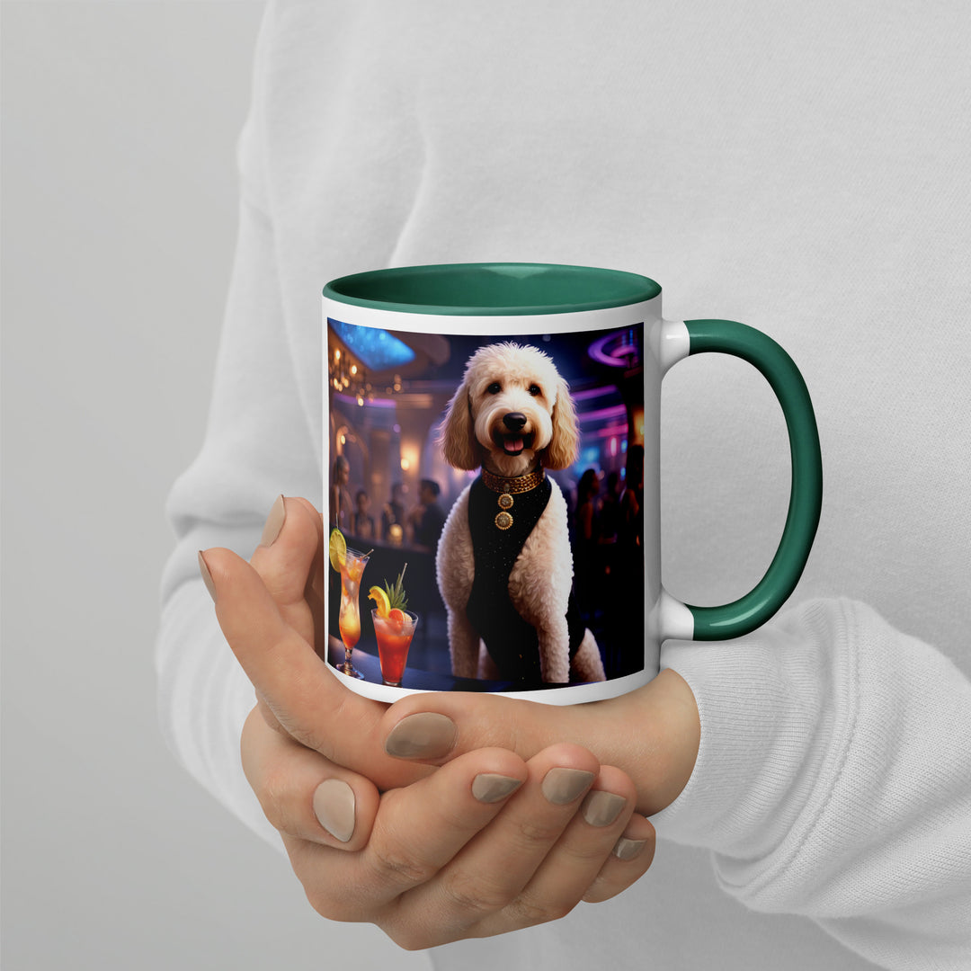 Goldendoodle- Mug with Color Inside v14