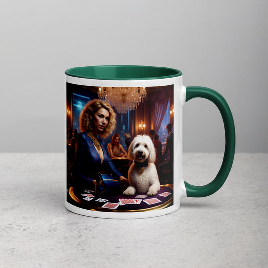 Goldendoodle- Mug with Color Inside v22