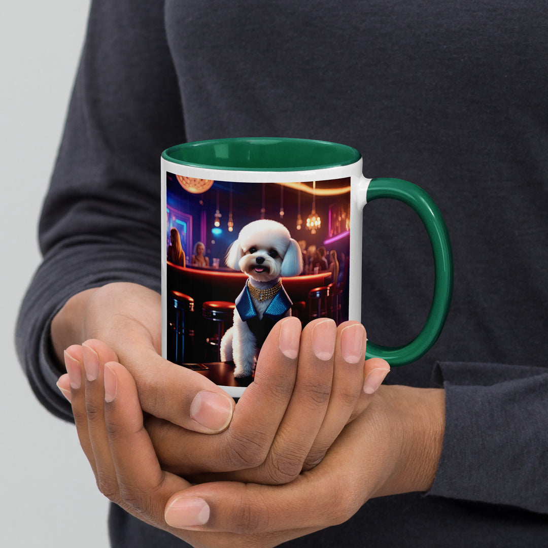 Maltipoo General- Mug with Color Inside v7