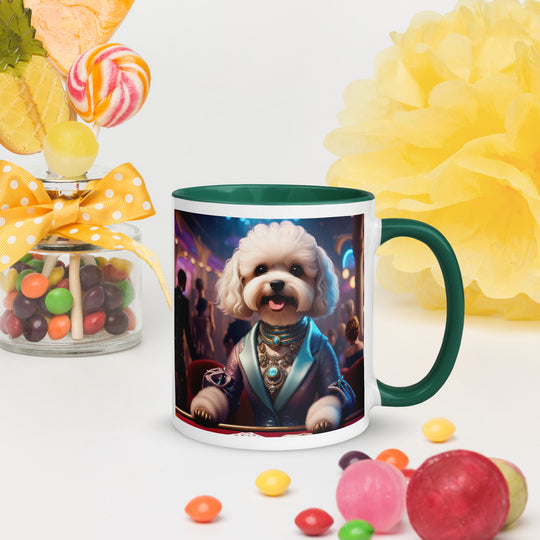 Maltipoo General- Mug with Color Inside v15