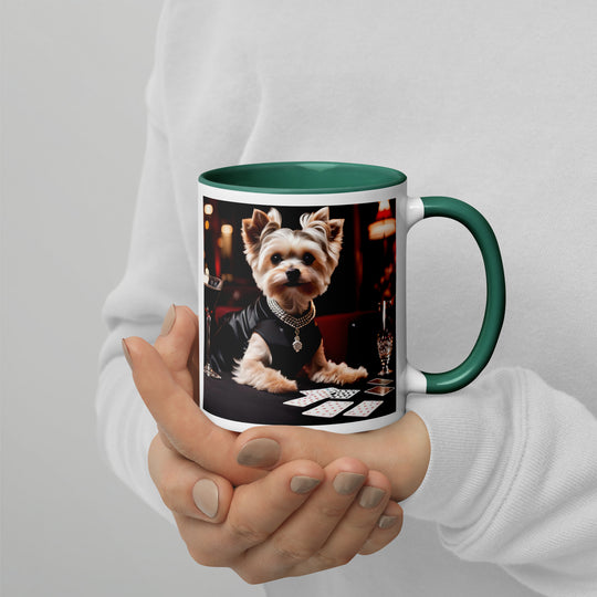 Morkie General- Mug with Color Inside v4