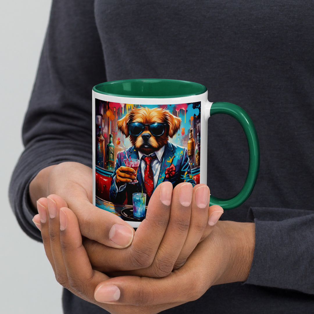 Pekapoo General- Mug with Color Inside