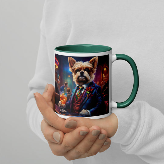 Pekapoo General- Mug with Color Inside v4