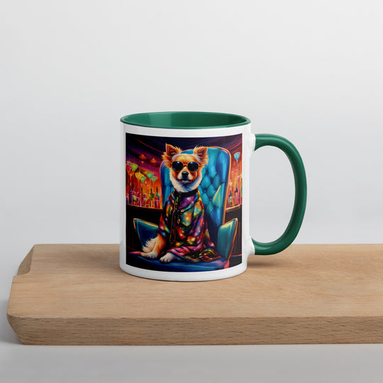 Pekapoo General- Mug with Color Inside v7