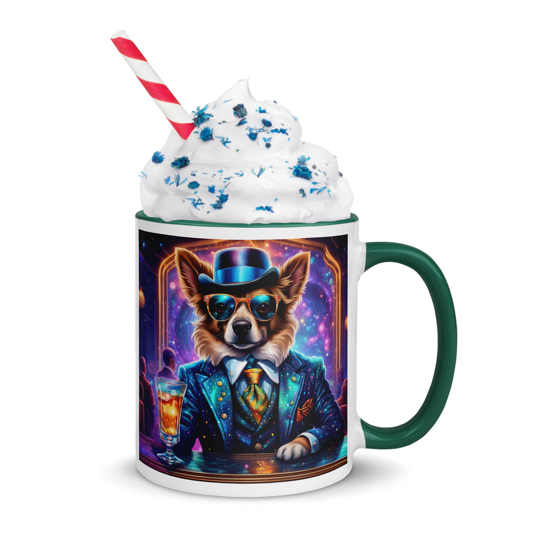 Pekapoo General- Mug with Color Inside v11