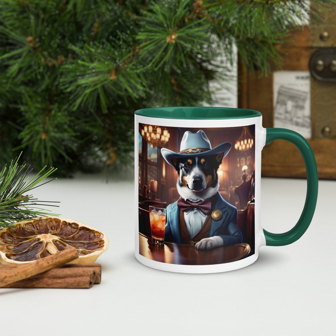 Texas Heeler General- Mug with Color Inside v2