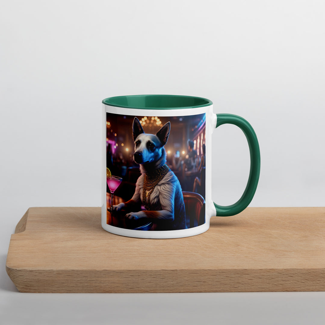 Texas Heeler General- Mug with Color Inside v5