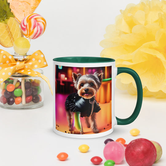 Yorkipoo General- Mug with Color Inside v5