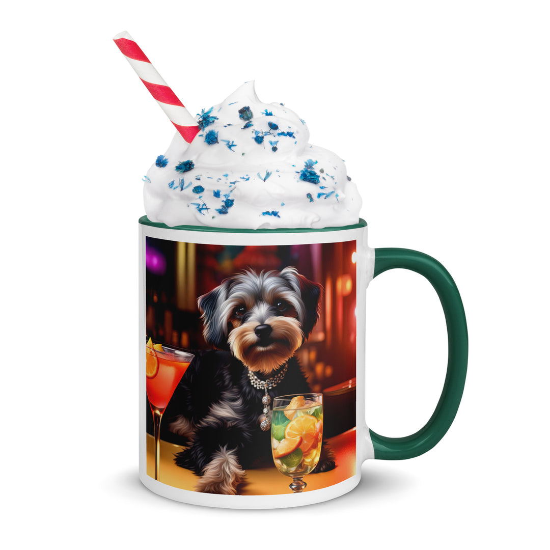 Yorkipoo General- Mug with Color Inside v8