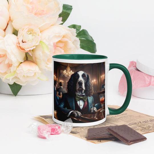 Sprocker Spaniel General- Mug with Color Inside v6