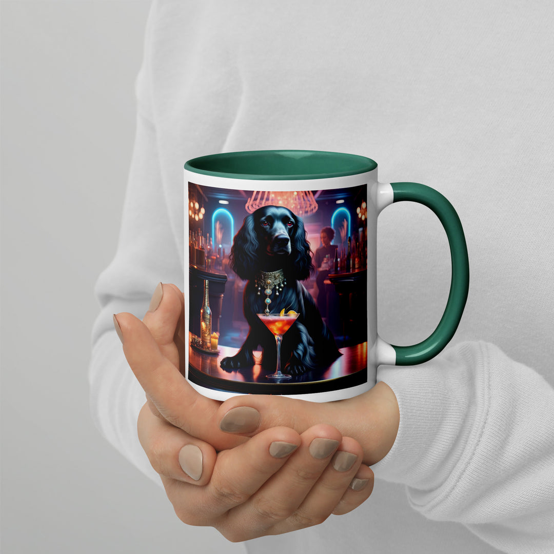 Sprocker Spaniel General- Mug with Color Inside v8