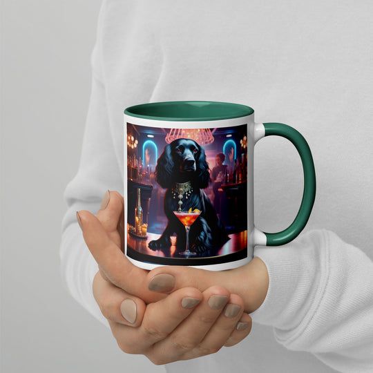 Sprocker Spaniel General- Mug with Color Inside v8