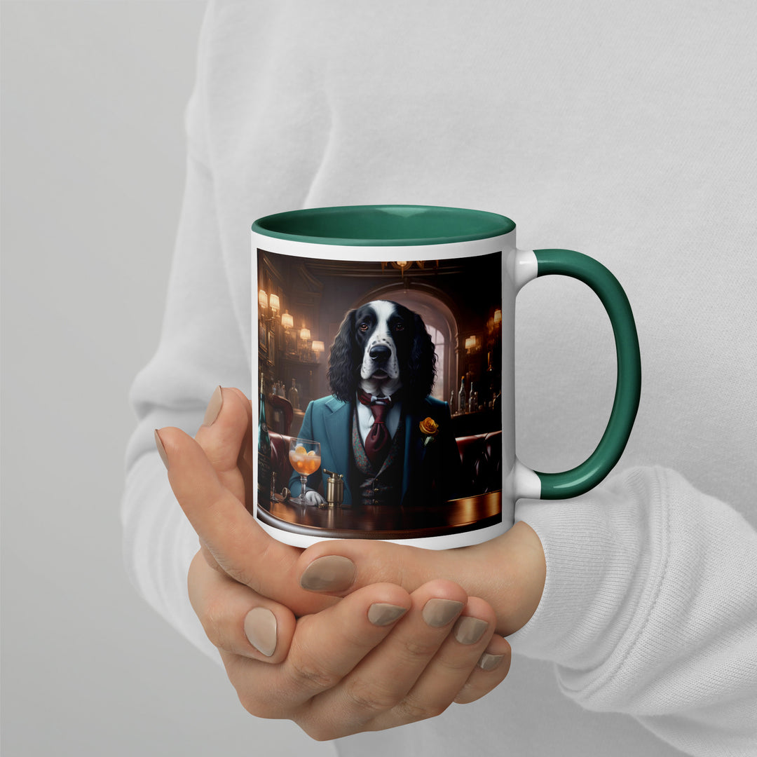 Sprocker Spaniel General- Mug with Color Inside v12