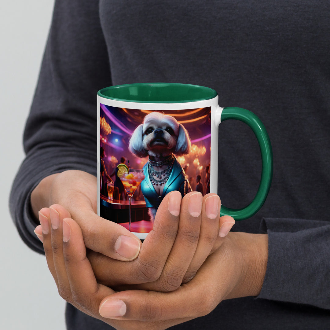 Pugapoo General- Mug with Color Inside v2