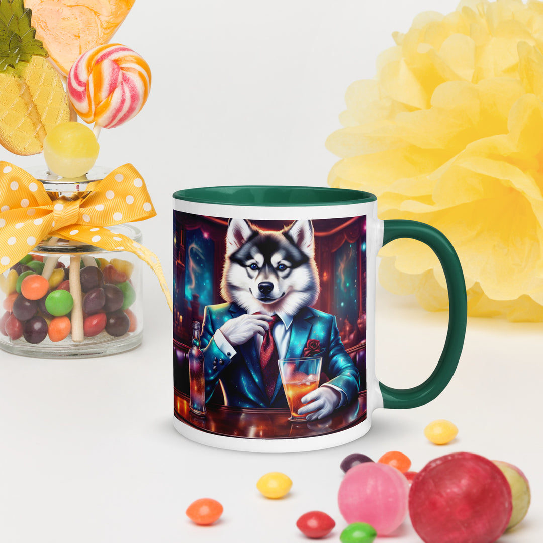 Pomsky General- Mug with Color Inside