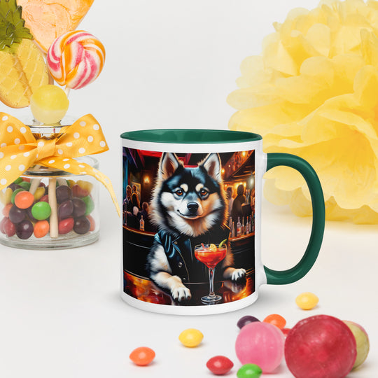 Pomsky General- Mug with Color Inside v2