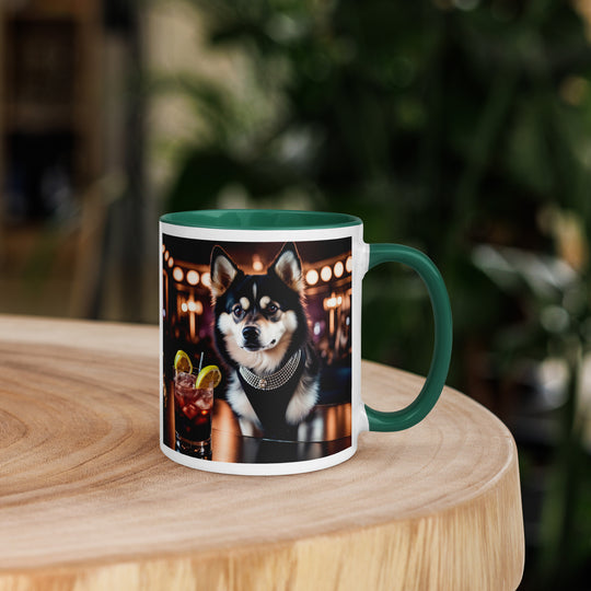 Pomsky General- Mug with Color Inside v3