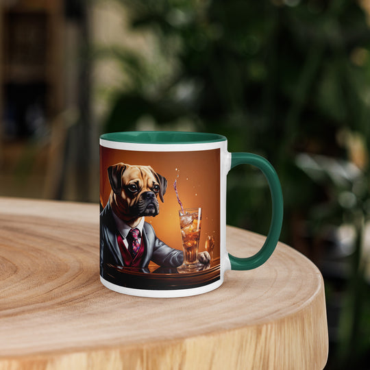 Puggle General- Mug with Color Inside v3