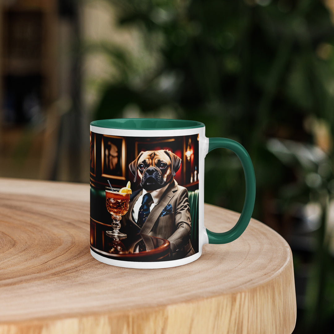 Puggle General- Mug with Color Inside v14