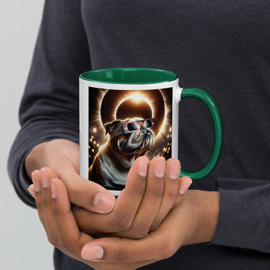 Bulldog Eclipse- Mug with Color Inside