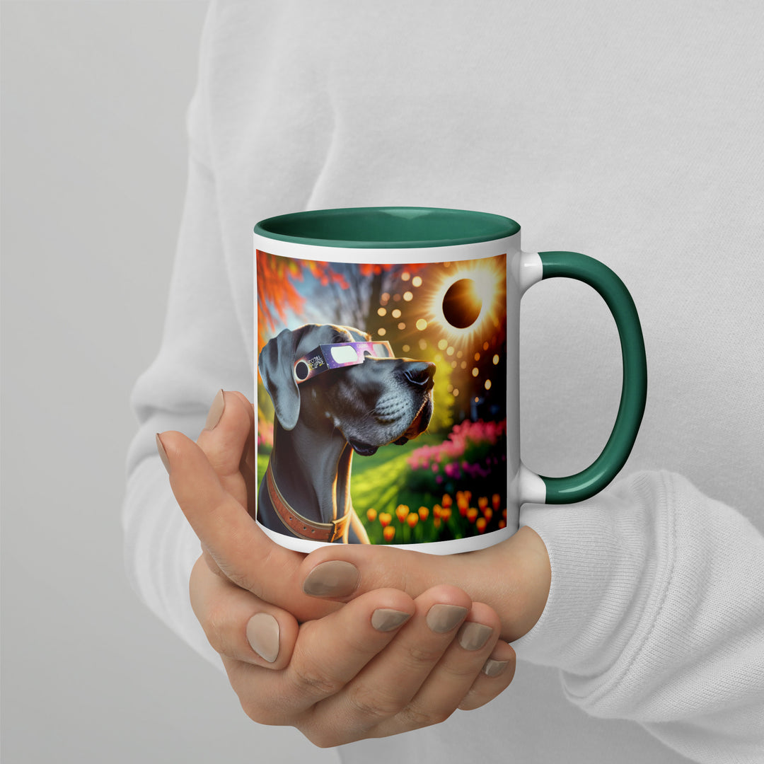 Great Dane Eclipse- Mug with Color Inside