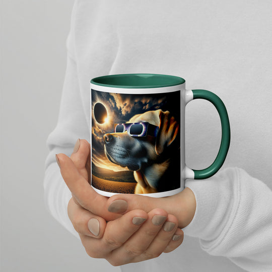 Labrador Retriever Eclipse- Mug with Color Inside