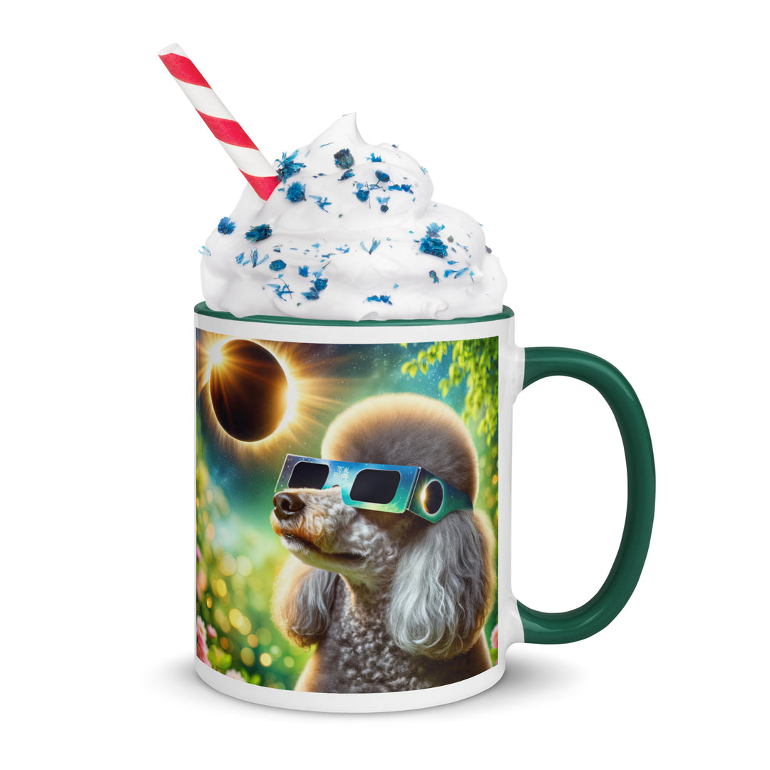 Poodle Eclipse- Mug with Color Inside