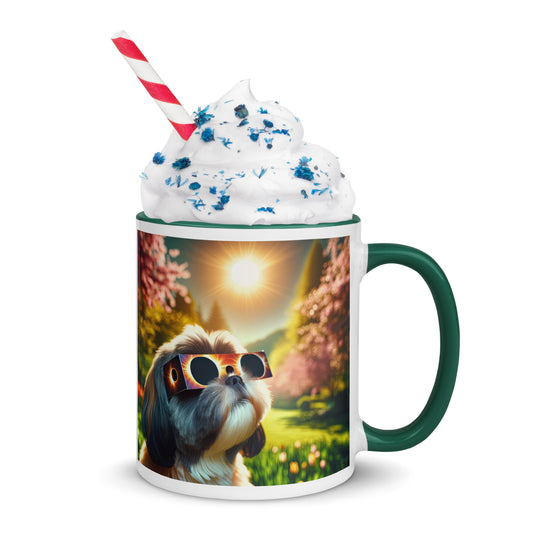 Shih Tzu Eclipse- Mug with Color Inside