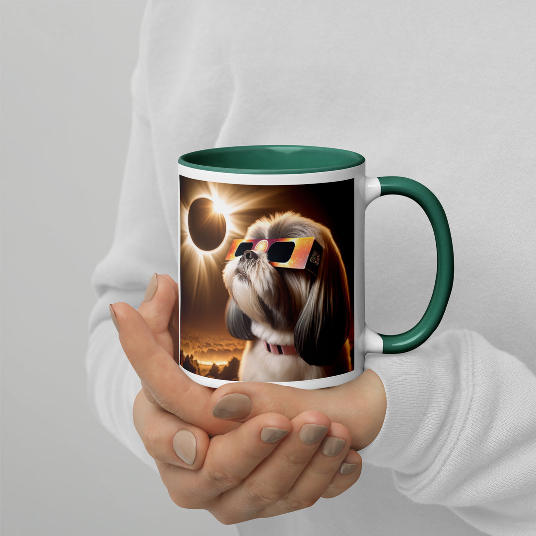 Shih Tzu Eclipse- Mug with Color Inside v2