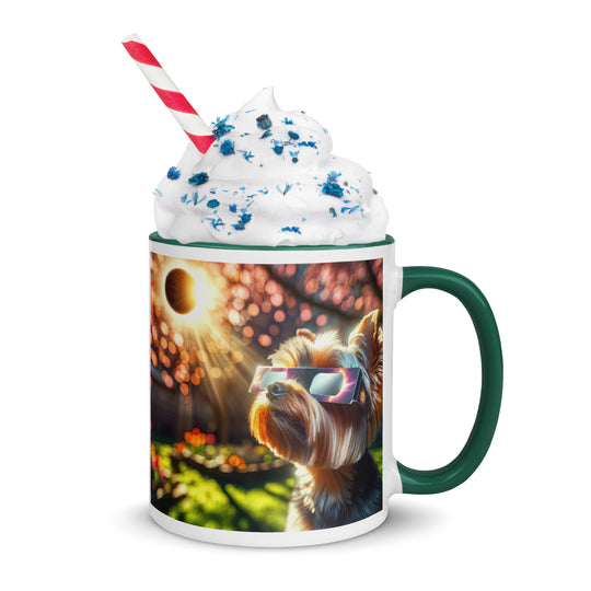 Yorkshire Terrier Eclipse- Mug with Color Inside v2