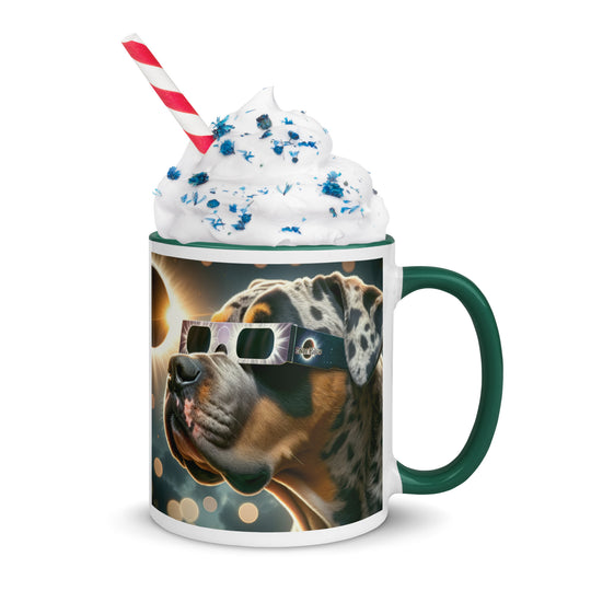 Catahoula Bulldog Eclipse- Mug with Color Inside