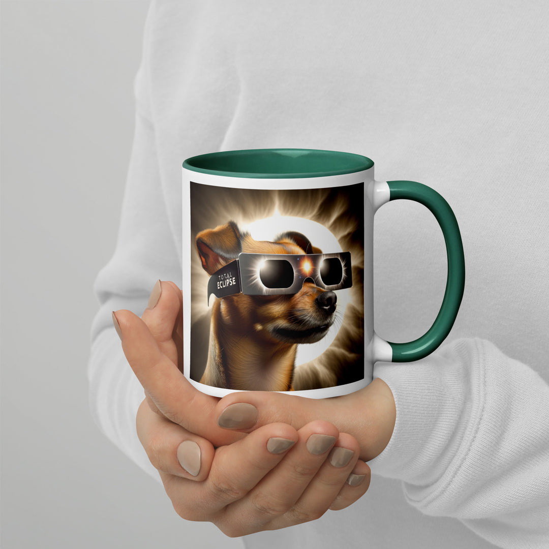 Chiweenie Eclipse- Mug with Color Inside v2