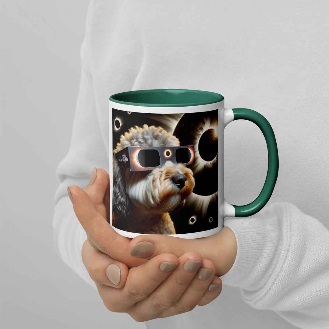 Cockapoo Eclipse- Mug with Color Inside v2