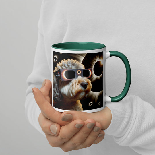 Cockapoo Eclipse- Mug with Color Inside v2