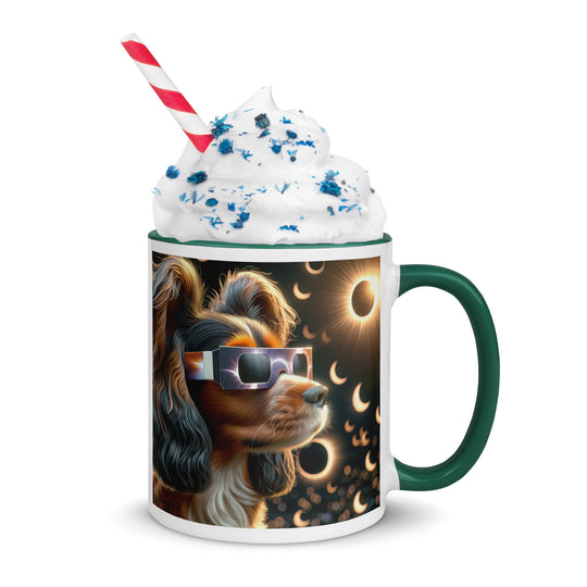 Sprocker Spaniel Eclipse- Mug with Color Inside v2