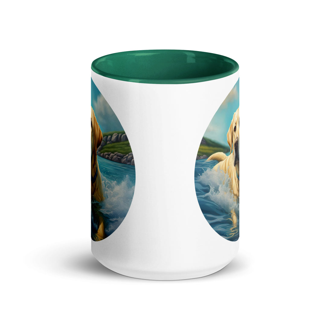 Mug with Color Inside-Labrador Retriever V20