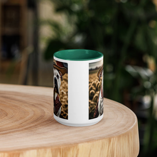 American Bulldog- Mug with Color Inside v3