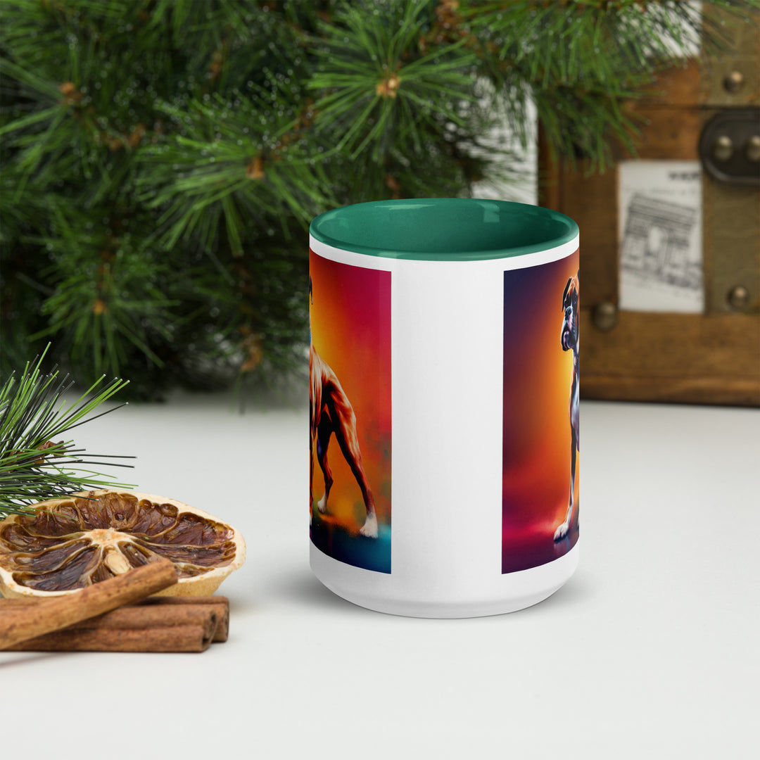 Boxer- Mug with Color Inside v5