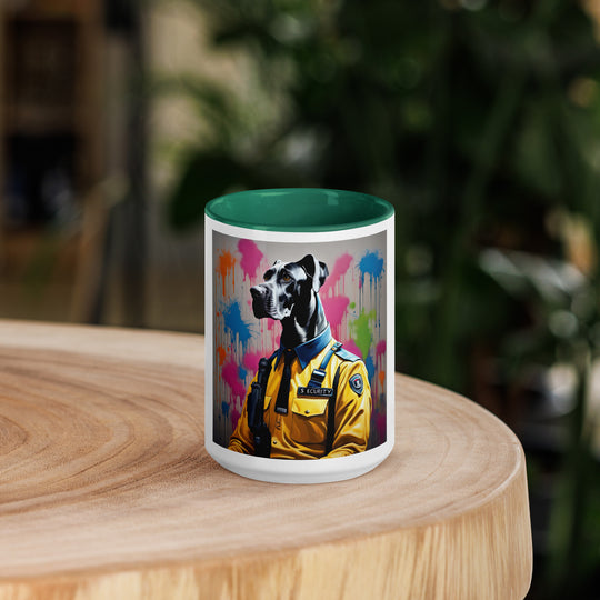 Great Dane- Mug with Color Inside v2