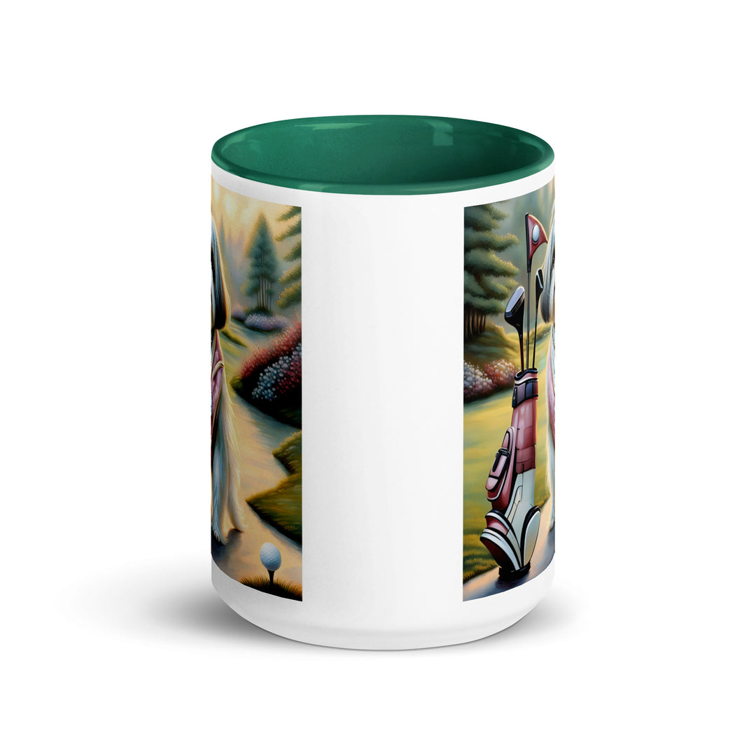 Shih Tzu Golfer- Mug with Color Inside