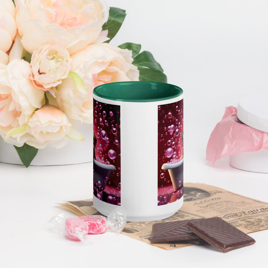 Boxer Romantic- Mug with Color Inside