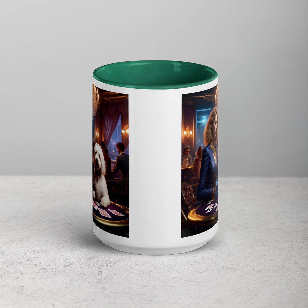 Goldendoodle- Mug with Color Inside v22