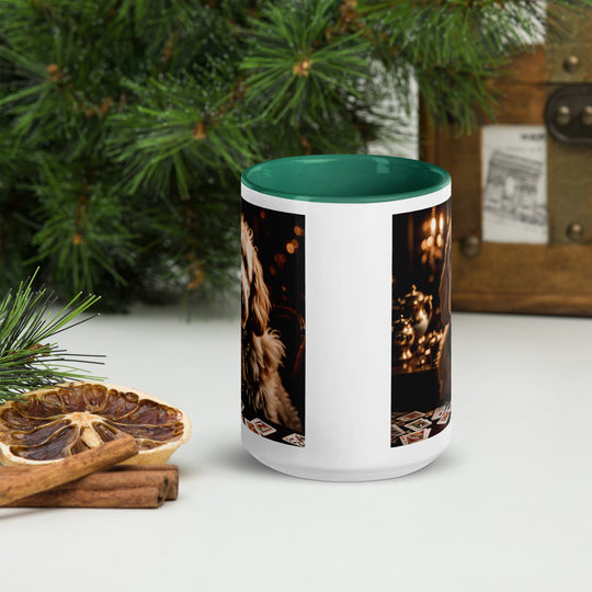 Goldendoodle- Mug with Color Inside v23